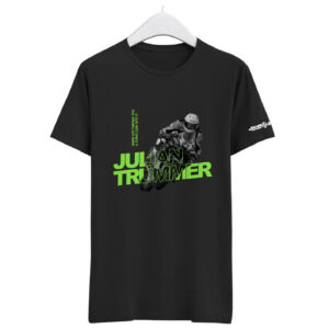JulianTrummer_Merch_Kollektion_T-Shirt schwarz When life throws you a curve lean into it